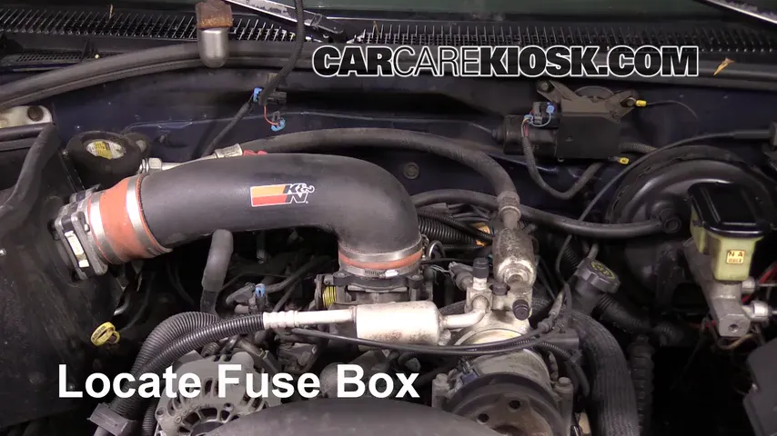 1997 Chevrolet Tahoe 5.7L V8 Fuse (Engine) Check